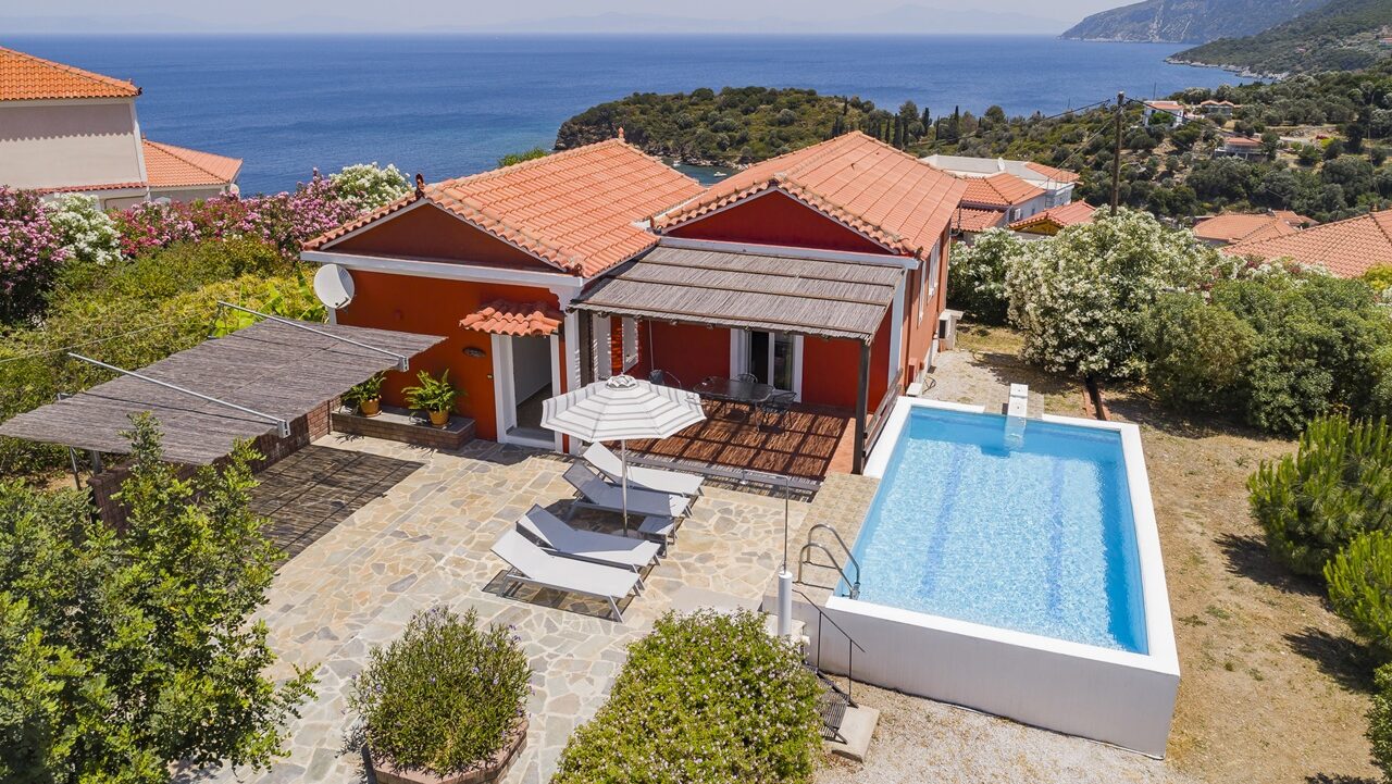 Kleinschalige boutique hotels op het eiland Samos in Griekenland