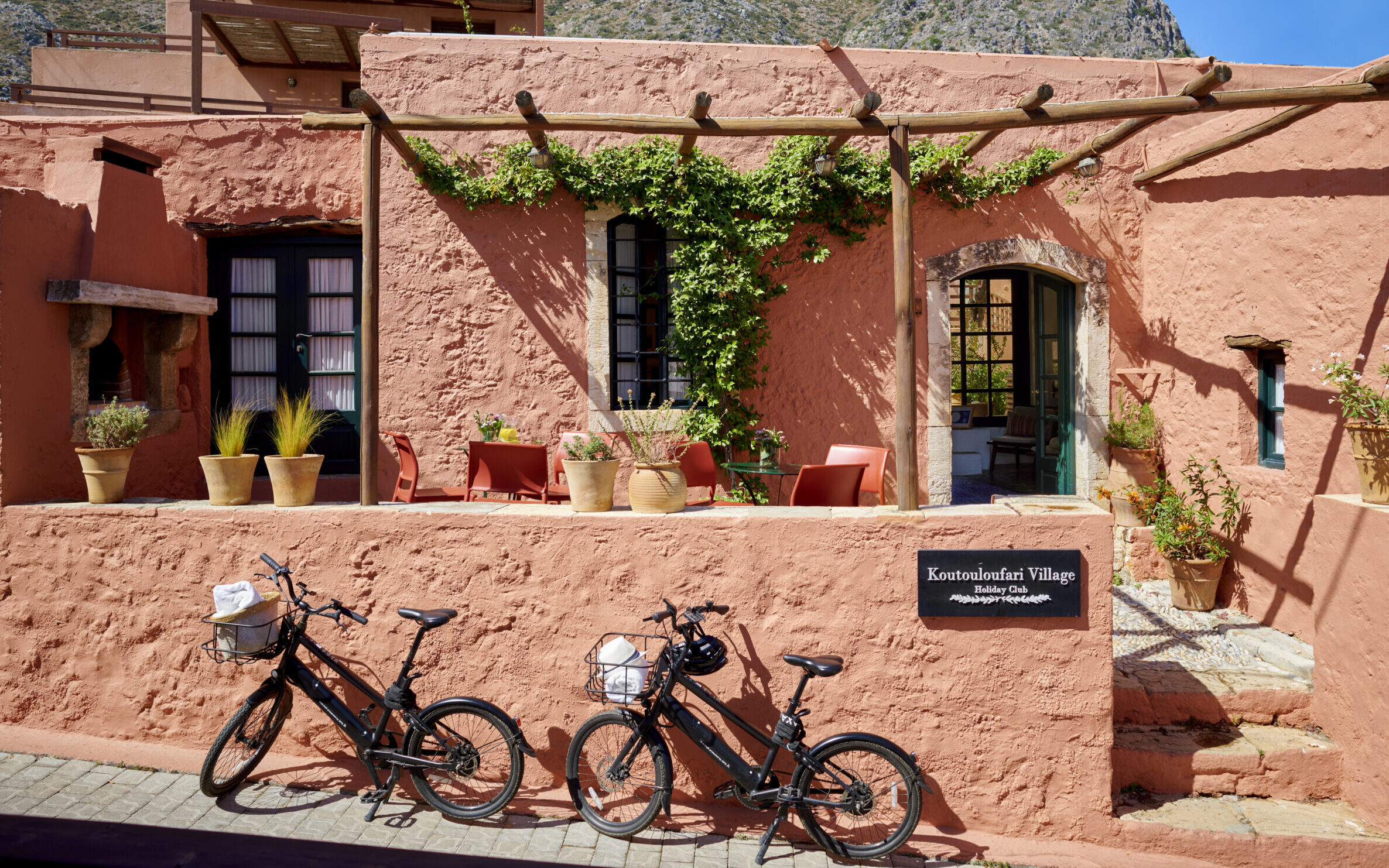 Het kleinschalige resort Koutouloufari Village Holiday Club op Kreta