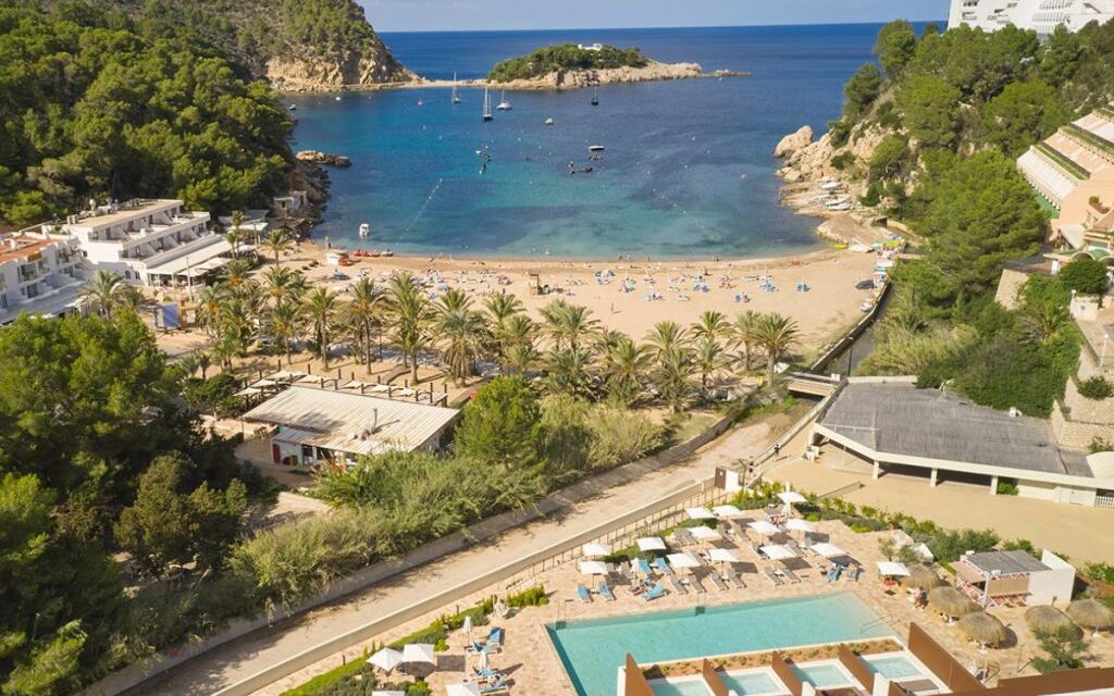 De geweldige locatie van boutique hotel Siau Ibiza