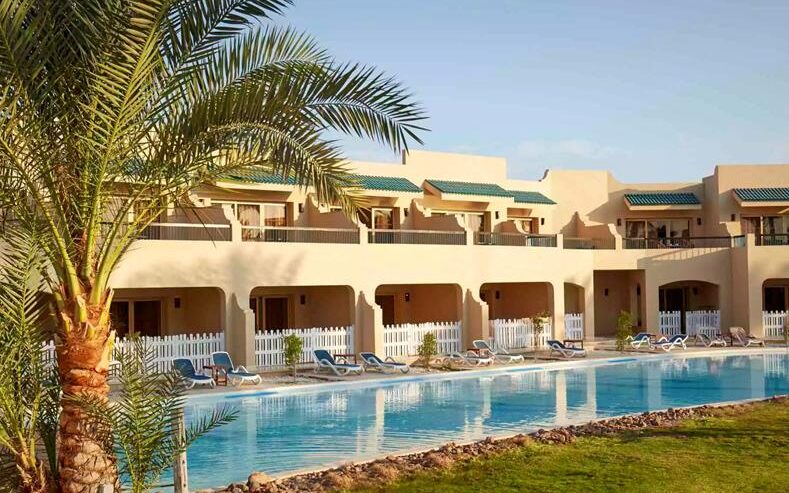 De swim up kamer in het Coral Sea Holiday Resort in Sharm el Sheikh