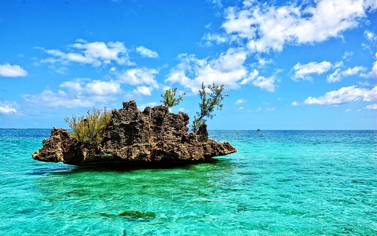 Snorkelen in de helderblauwe wateren rondom het eiland Mauritius