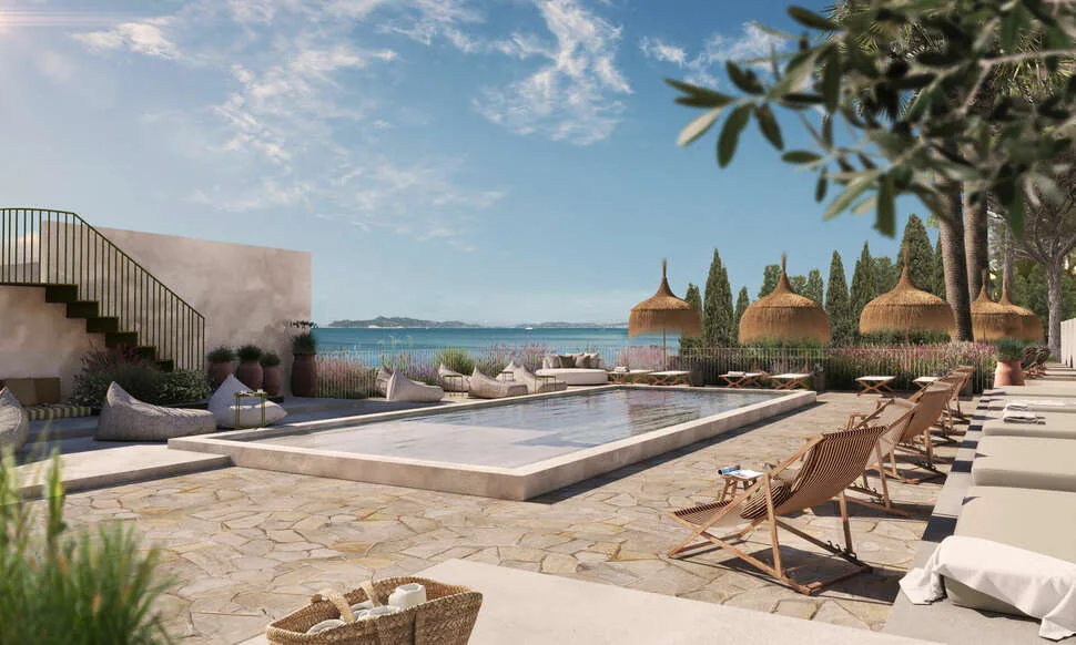 Bekijk meer foto's van Inmood Acanauda op Mallorca! Uitrusten aan het heerlijke zwembad van het kleinschalige all inclusive hotel Inmood Acanauda op Mallorca