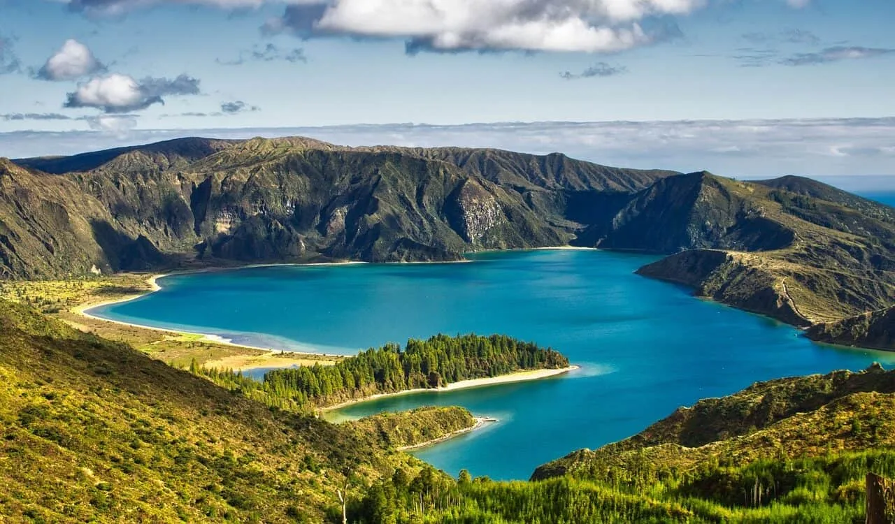Lagoa do Fogo op São Miguel Azoren / kleinschalige hotels