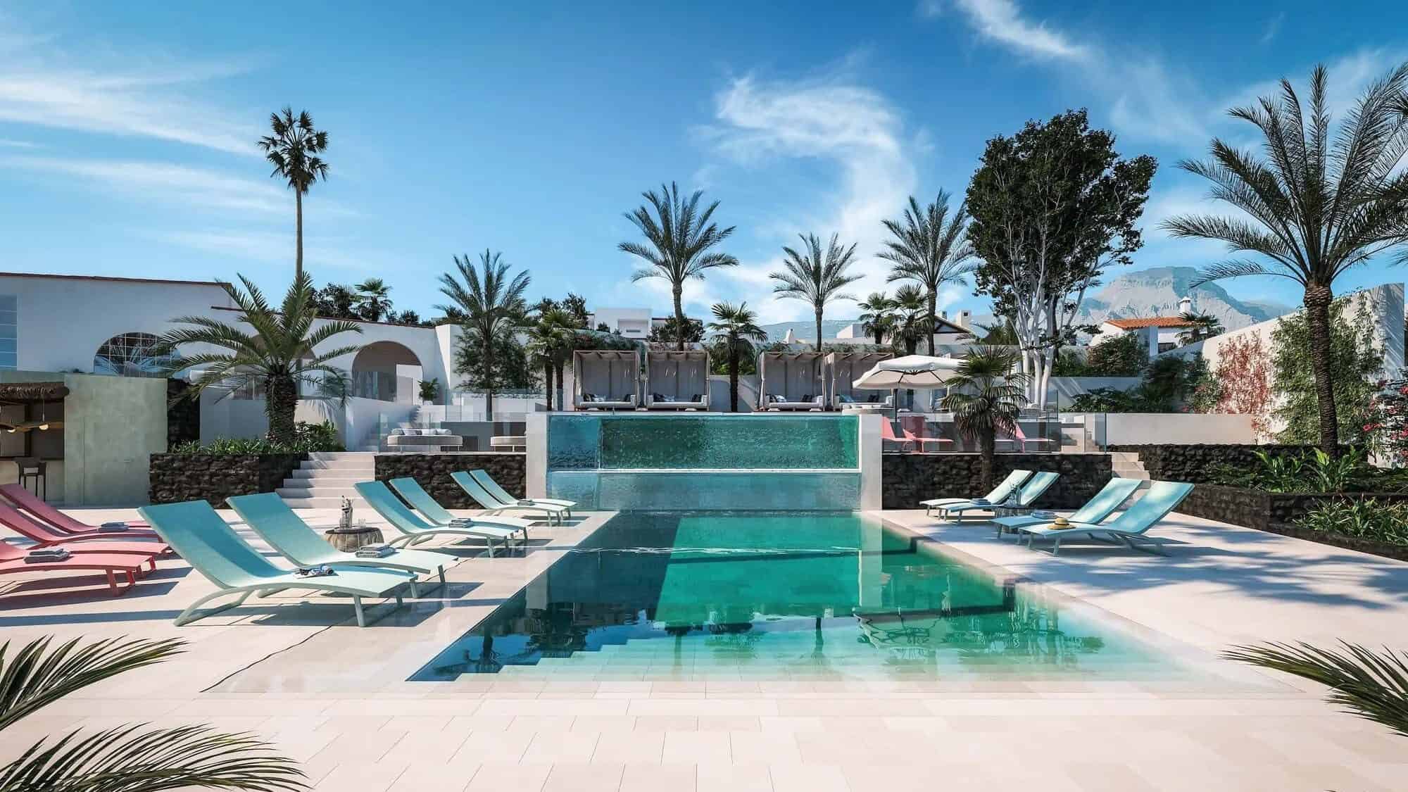 Zwembad van Estefania Boutique Suites op Tenerife / kleinschalige hotels